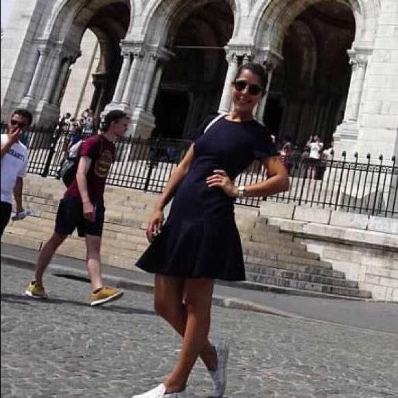 Petite banana republic navy blue dress - Picture 5 of 5